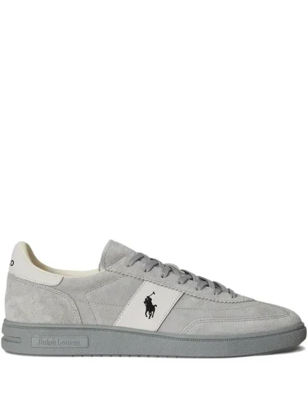 Șapcă Polo Ralph Lauren cu broderie din țesătură twill în carouri albastru