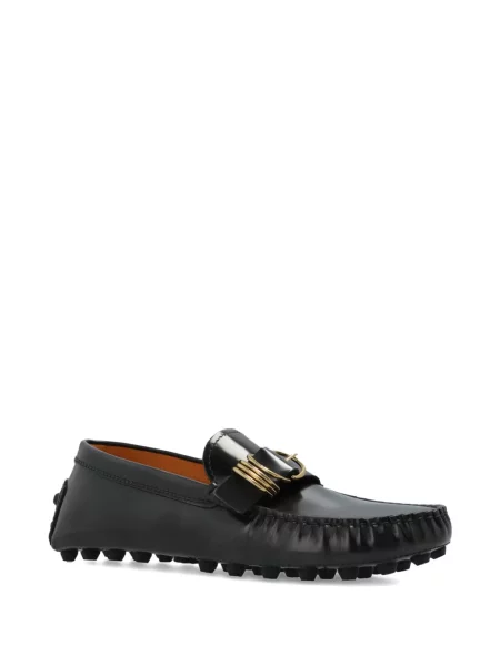 Pantofi loafer Tod's din piele cu cataramă negru