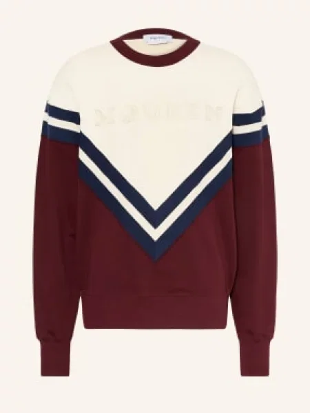 Mcqueen Mikina tmavě červená tmavě modrá béžová