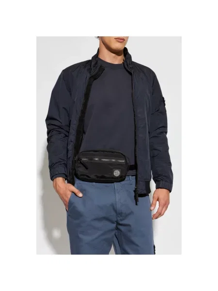 Torba Stone Island z kamieniami czarna