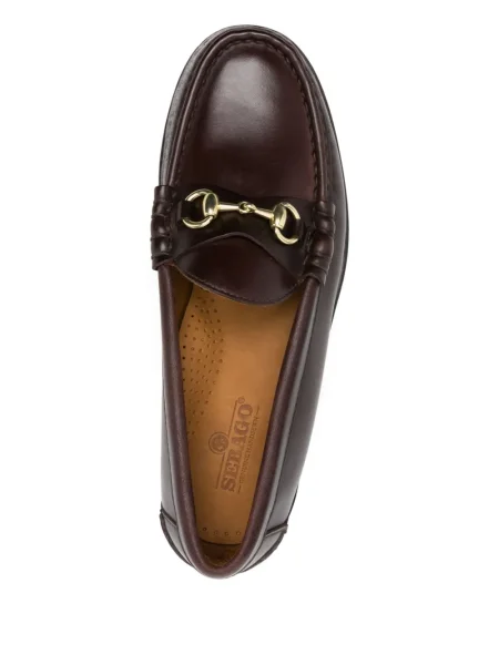 Pantofi loafer Sebago din piele maro