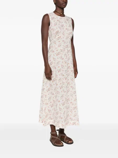Rochie maxi Dôen cu model floral cu imagine
