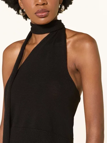 Dzianinowy top By Aylin Koenig czarny