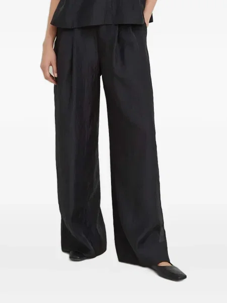Pantaloni Lovechild plisate negru