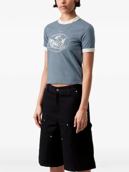 Tričko Carhartt Wip modrá