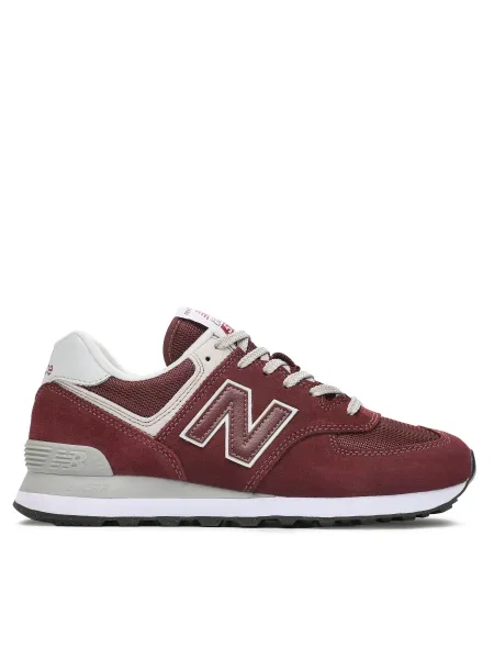 Sneakerși New Balance 574 alb