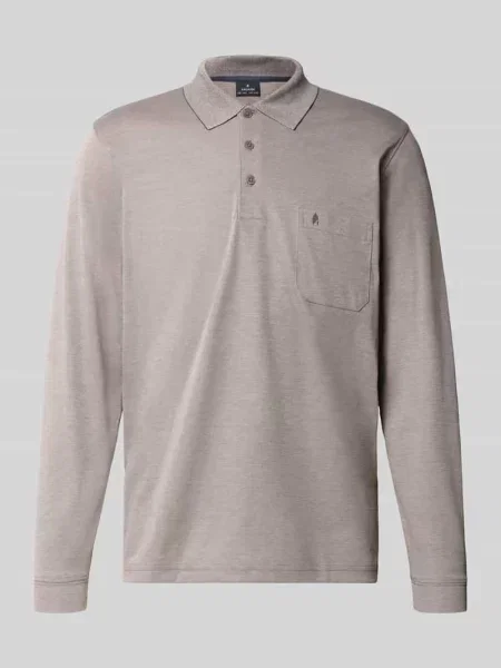 Koszulka polo o kroju regular fit z mieszanki bawełny Ragman