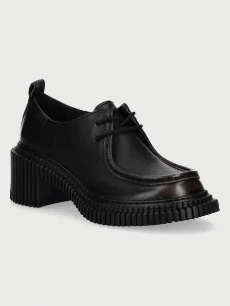 Camper pantofi pentru femei din piele Pix London negru