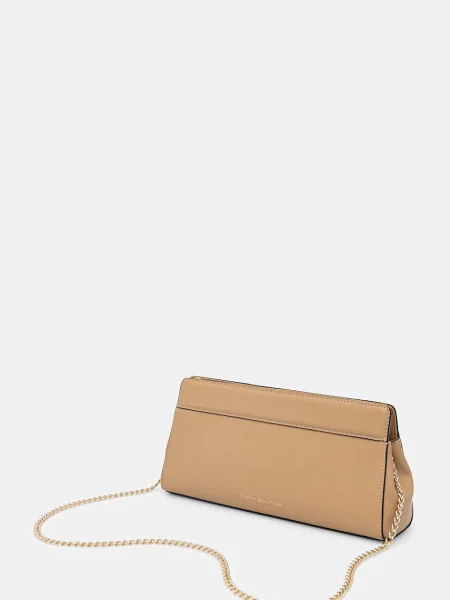 Tommy Hilfiger kopertówka z imitacji skóry brązowa