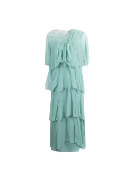Sukienka Alberta Ferretti zielona