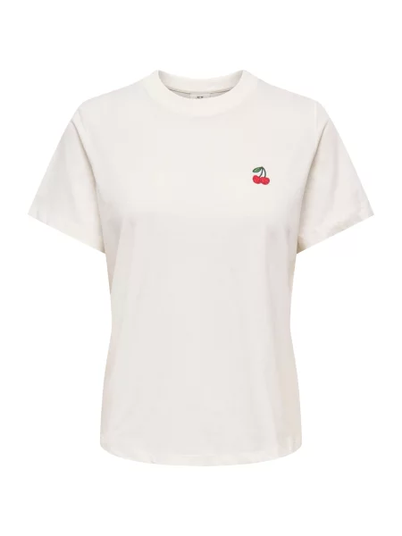 JDY Majica JDYPISA crvena bijela