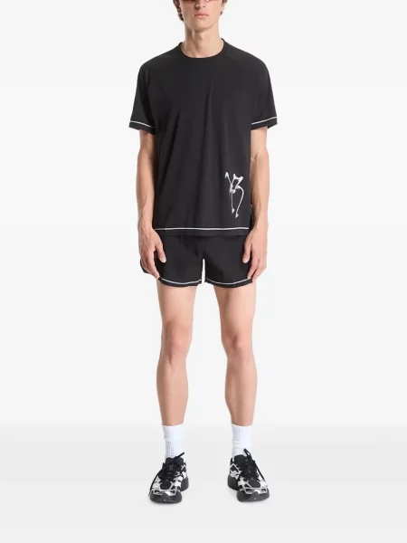 Tricou Y-3 cu imagine negru