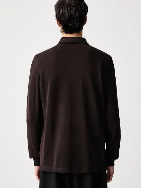 Fred Perry longsleeve brązowa