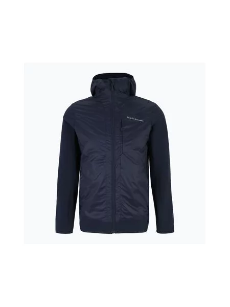 Куртка-тіньовик Peak Performance Radiance Hybrid Hood з капюшоном синя