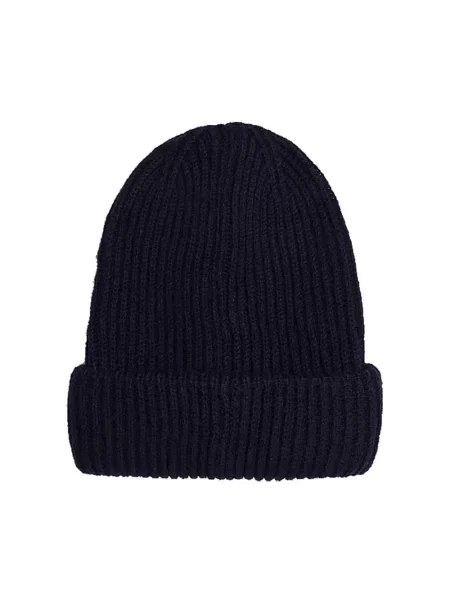Czapka Tommy Jeans wełniana niebieska