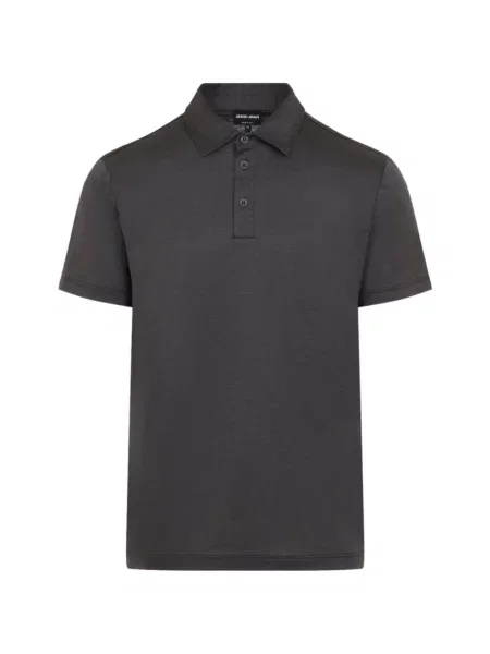 Polokošeľa Giorgio Armani sivá
