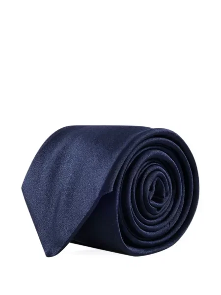 Cravată Corneliani din satin albastru