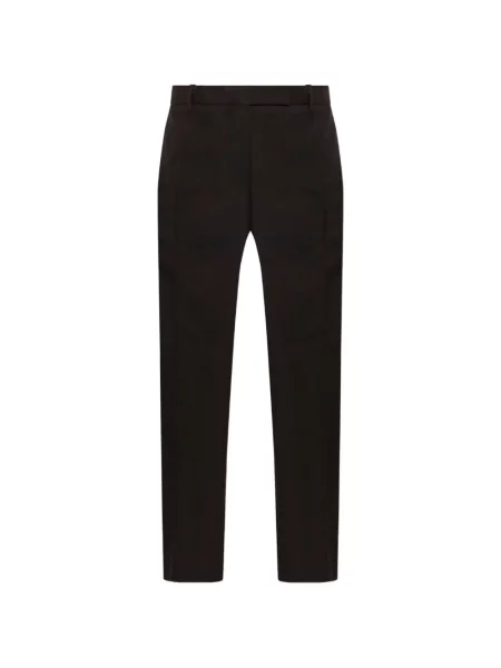 Pantaloni Studio Nicholson de lână maro