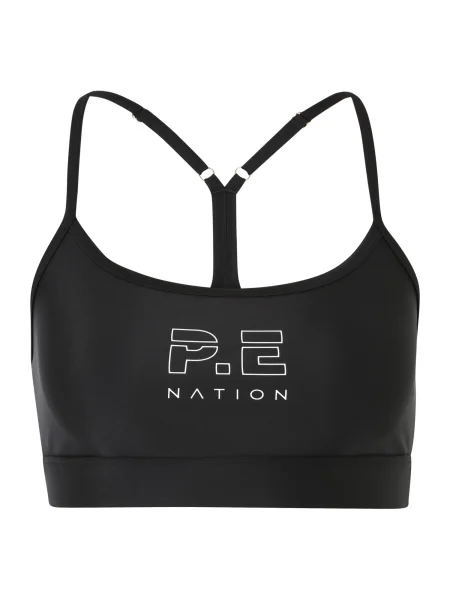 P.E Nation Športová podprsenka / biela čierna