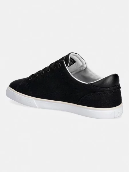 Tommy Hilfiger TH LOW PROFILE VULC CANVAS tenisówki czarne