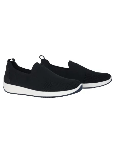 Sneakersy Ara skórzane niebieskie
