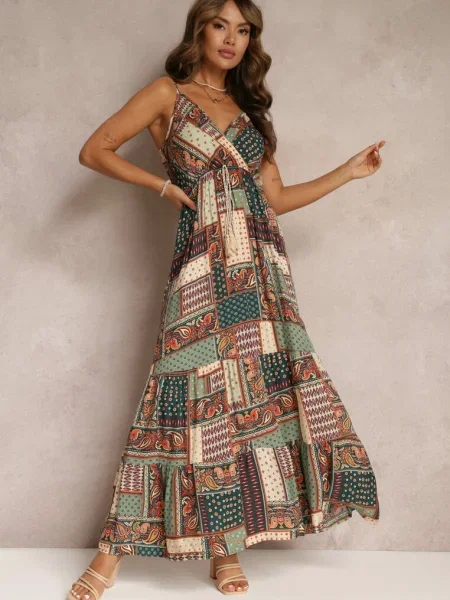 Rochie Grehan verde