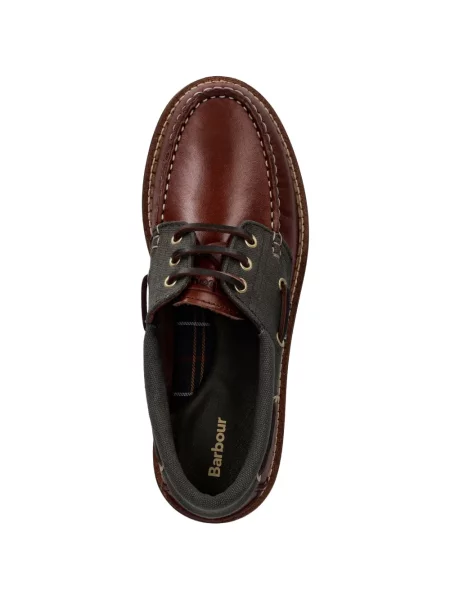 Pantofi loafer Barbour maro