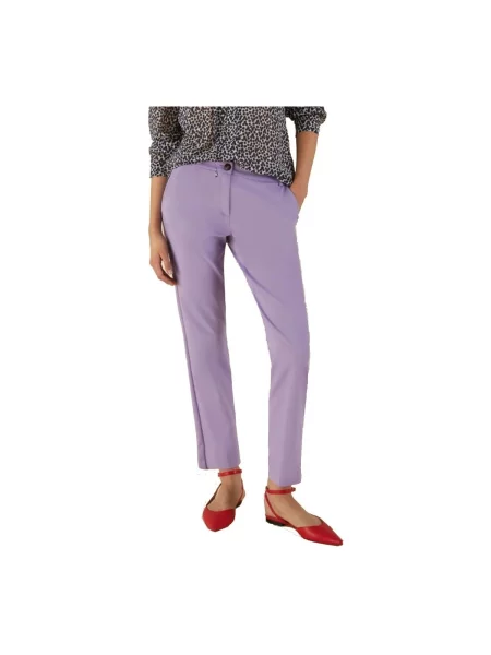 Pantaloni Linea Emme Marella roz