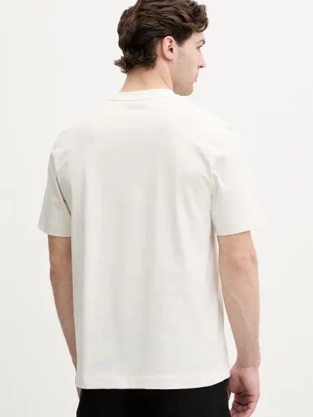 BOSS T-shirt C-Tames beżowa
