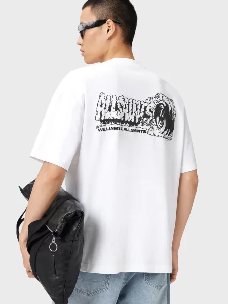 Футболка Allsaints біла