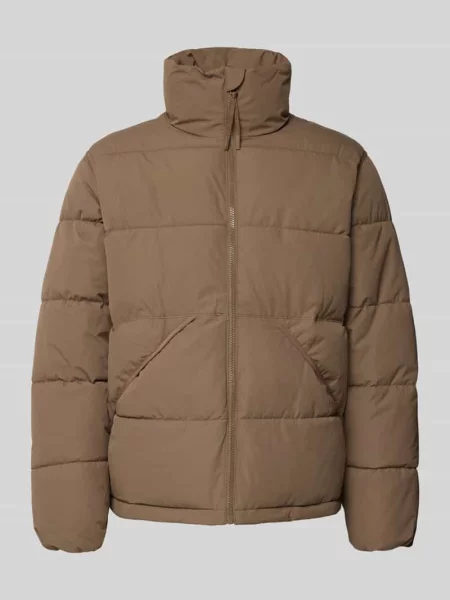 Kurtka puchowa o kroju regular fit ze stójką model PACK' Only & Sons beżowa