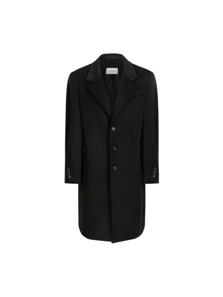 Płaszcz Givenchy z kaszmiru czarny