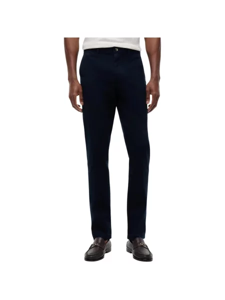 Nohavice Tommy Hilfiger modrá