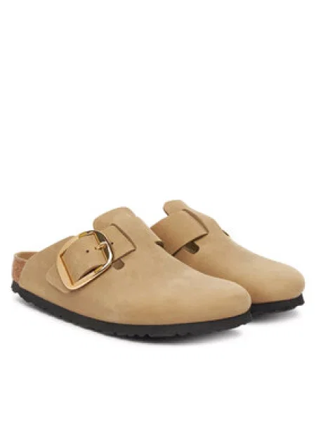 Pantofle Birkenstock béžové