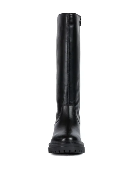 Botine Geox din piele negru