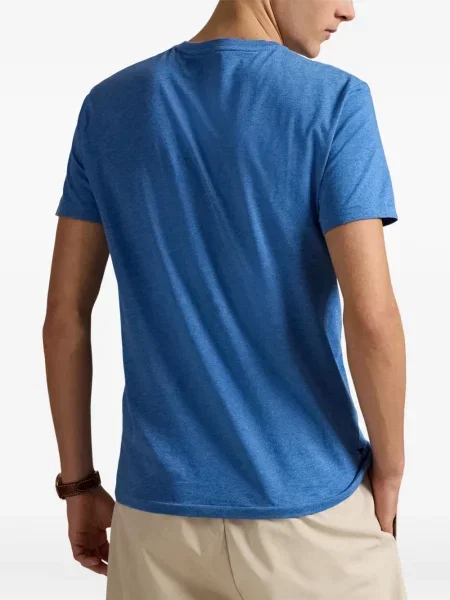 Μικρός κασκέτο Polo Ralph Lauren με χαμηλή μέση υφαίνω διαγωνίως πράσινο