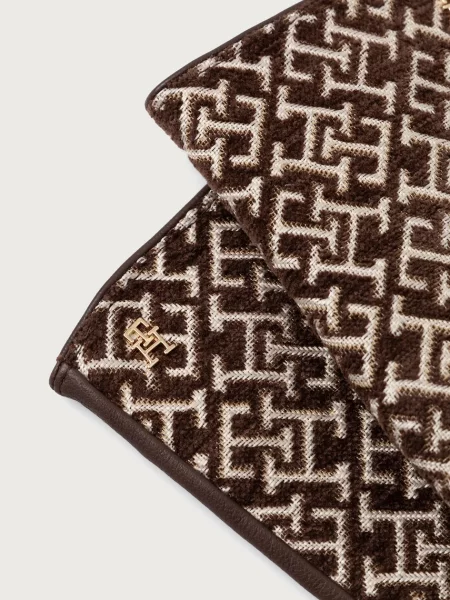 Tommy Hilfiger mănuși pentru femei maro