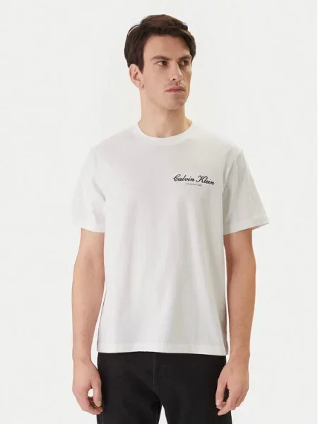 Calvin Klein Jeans T-Shirt λευκό