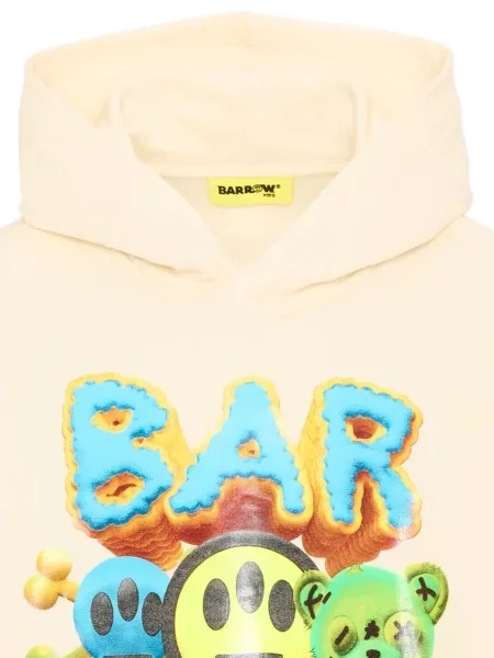 Bluza z kapturem dziecięca Barrow żółta