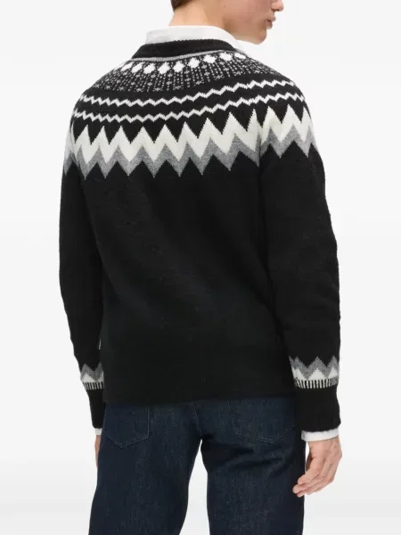 Pulover Karl Lagerfeld tricotate negru