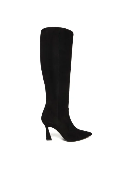 Cizme Stuart Weitzman Vinnie Zip negru
