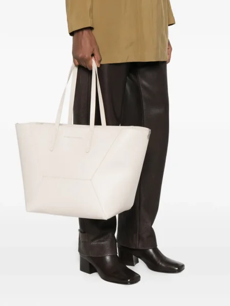 Кожена кожена чанта Brunello Cucinelli