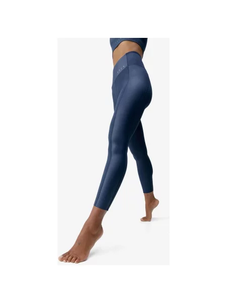 Legginsy długie Born Living Yoga Maan granatowe S niebieskie