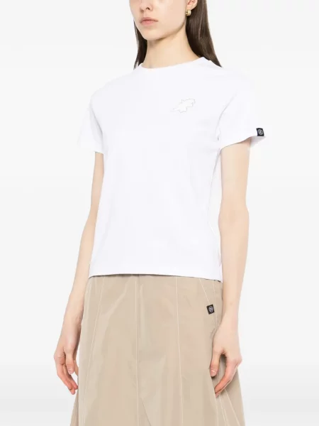 Marškinėliai Sport B. By Agnès B. su kristalais balta