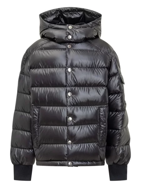 Kurtka dziecięca Moncler Enfant niebieska
