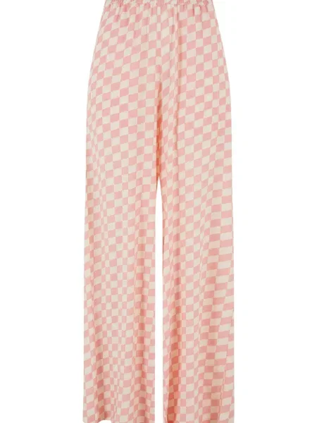 Urban Classics Pantaloni Resort / roz bej