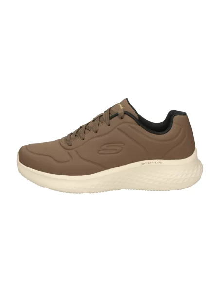 Sneakersy Skechers brązowe