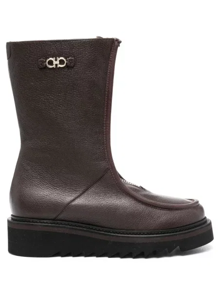 Cizme scurte Ferragamo maro