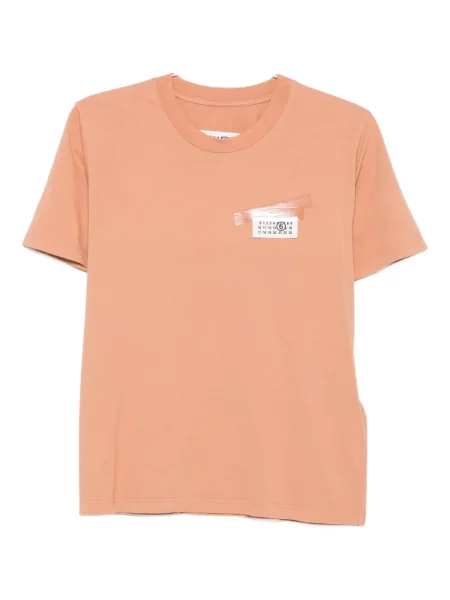 Tricou Mm6 Maison Margiela portocaliu