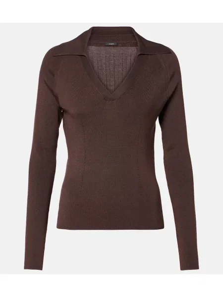 Pulover Joseph tricotate maro